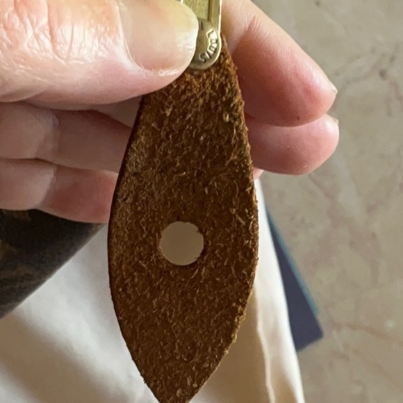 VINTAGE LOUIS VUTTON SPEEDY MONOGRAM CANVAS& LEATHER BAG W/SHOULDER STRAP - Picture 14 of 16